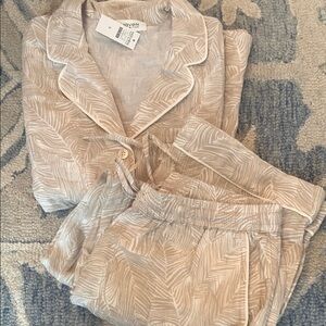 Haven Women's Cream Pajama Set